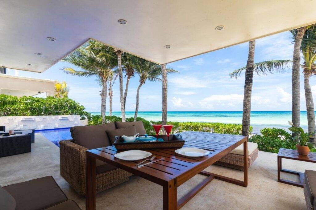 Casa Martini Playacar Luxury Beachfront Home Private Rental